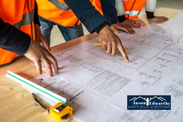See if you need a party wall agreement for building along boundary line Blackfield